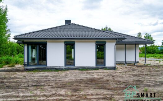 Dom wolnostojący przy lesie | 160 m² | garaż 2-stanowiskowy | stan deweloperski | Nisko