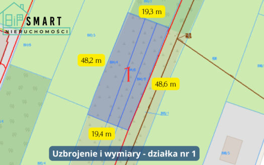 Działki budowlane z warunkami zabudowy