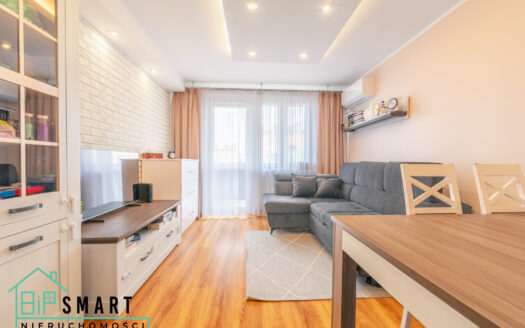 Mieszkanie 2-pokojowe z balkonem i klimatyzacją, ul. Poniatowskiego, 44,4 m²