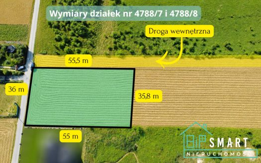 Działka z WZ | 1 987 m² | ul. Wiśniowa | Sudoły, gmina Pysznica