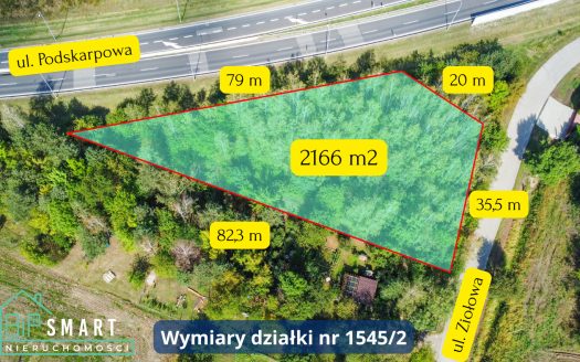 DZIAŁKA 2166 m² | CHARZEWICE | TEREN ZIELONY I REKREACYJNY | MPZP