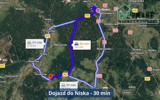 DZIAŁKA LEŚNA OK. 7300 m² | CISÓW LAS | DOJAZD DROGĄ GMINNĄ